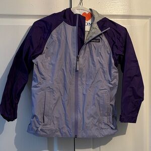 Girls Patagonia Rain Coat / Waterproof Shell - purple
